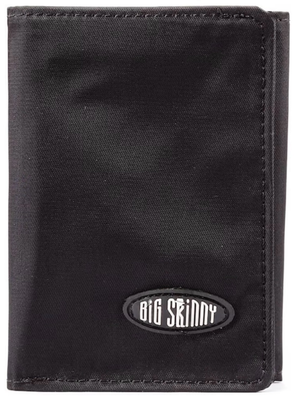 Big Skinny men’s tri-fold slim wallet. Black.